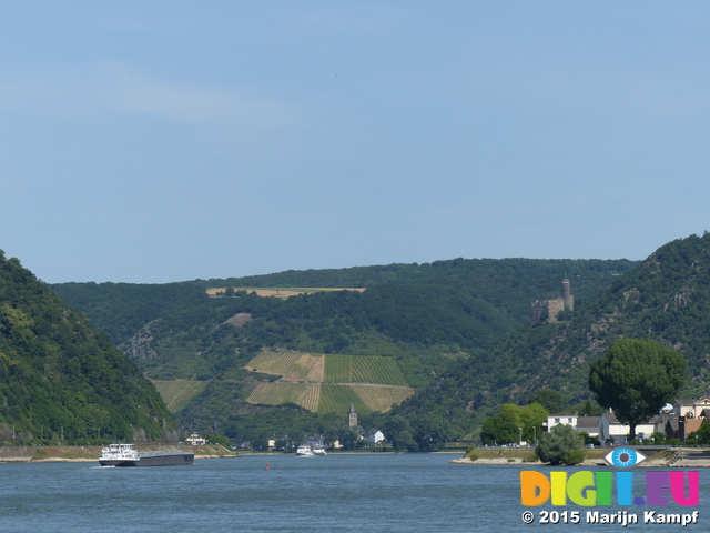 FZ017310 Burg Maus and the Rhine